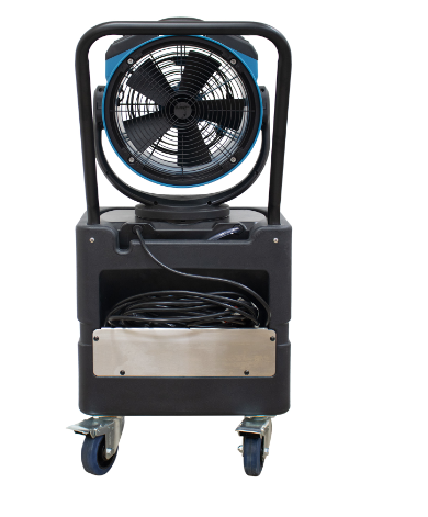 XPOWER FM-68WK Multi-purpose oscillating misting fan with Built-In water pump and WT-45 mobile water reservoir