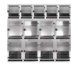 Aeolus Modular Stainless Steel Cage Bank
