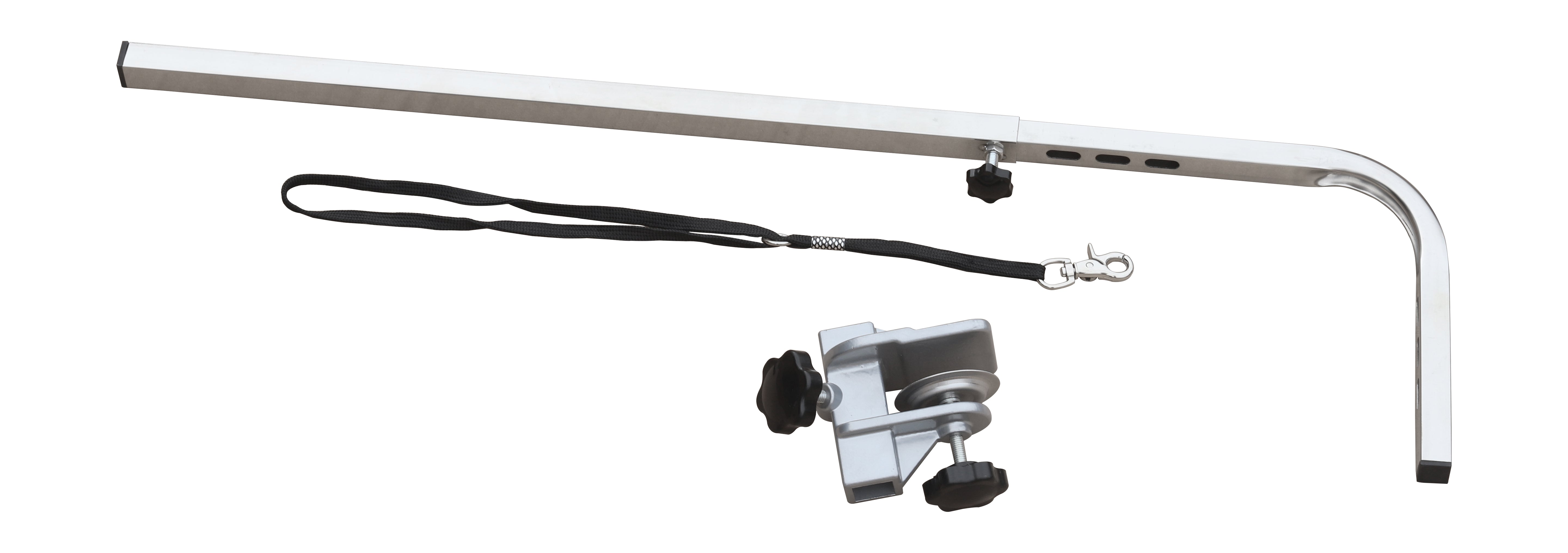 Aeolus Height-Adjustable Folding Grooming Table with Stainless Steel Legs