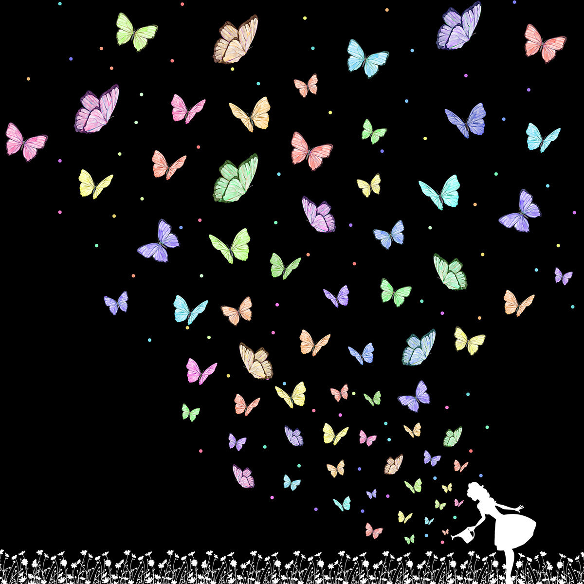 Loyalty pet products “Blooming Butterfly” Leggings