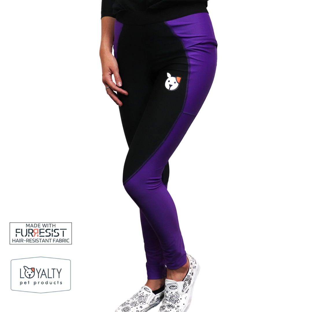 Loyalty Pet Dog Grooming Hair-Resistant Leggings with FuRResist