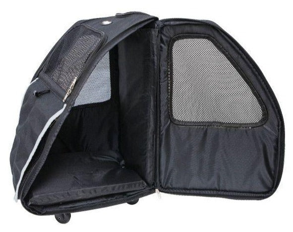 Petique 5-in-1 Pet Stroller (Complete Set with Pet Carrier and Stroller Frame)