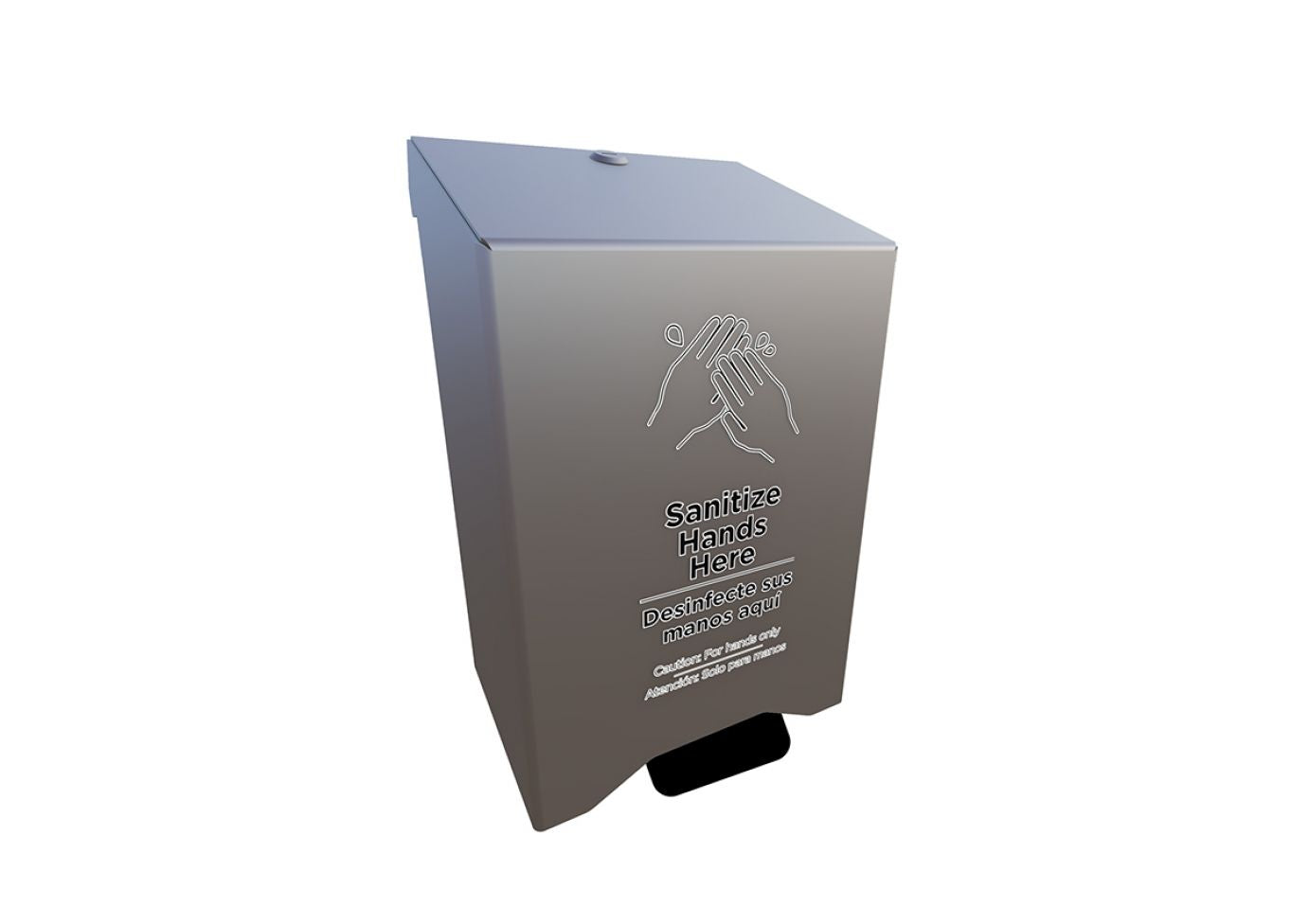 Large Hand Sanitizer Station Add-On - Hand Pump Style Dispenser