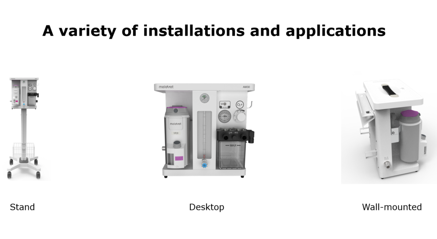 Melevet AM30 Veterinary Anesthesia Machine