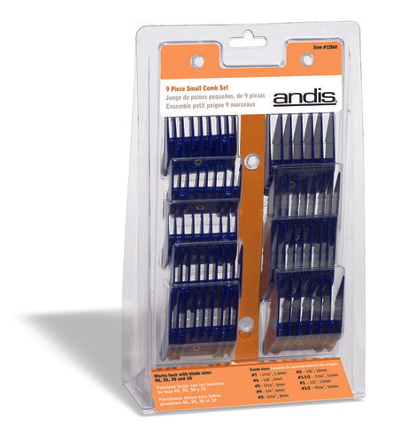 Andis 9-Piece Small Comb Set