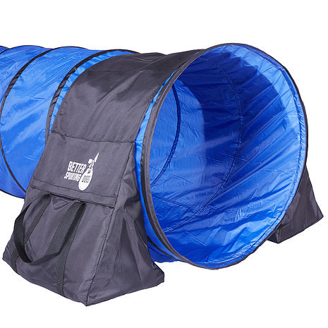 Better Sporting Dogs 10 Foot Dog Agility Tunnel with Sandbags