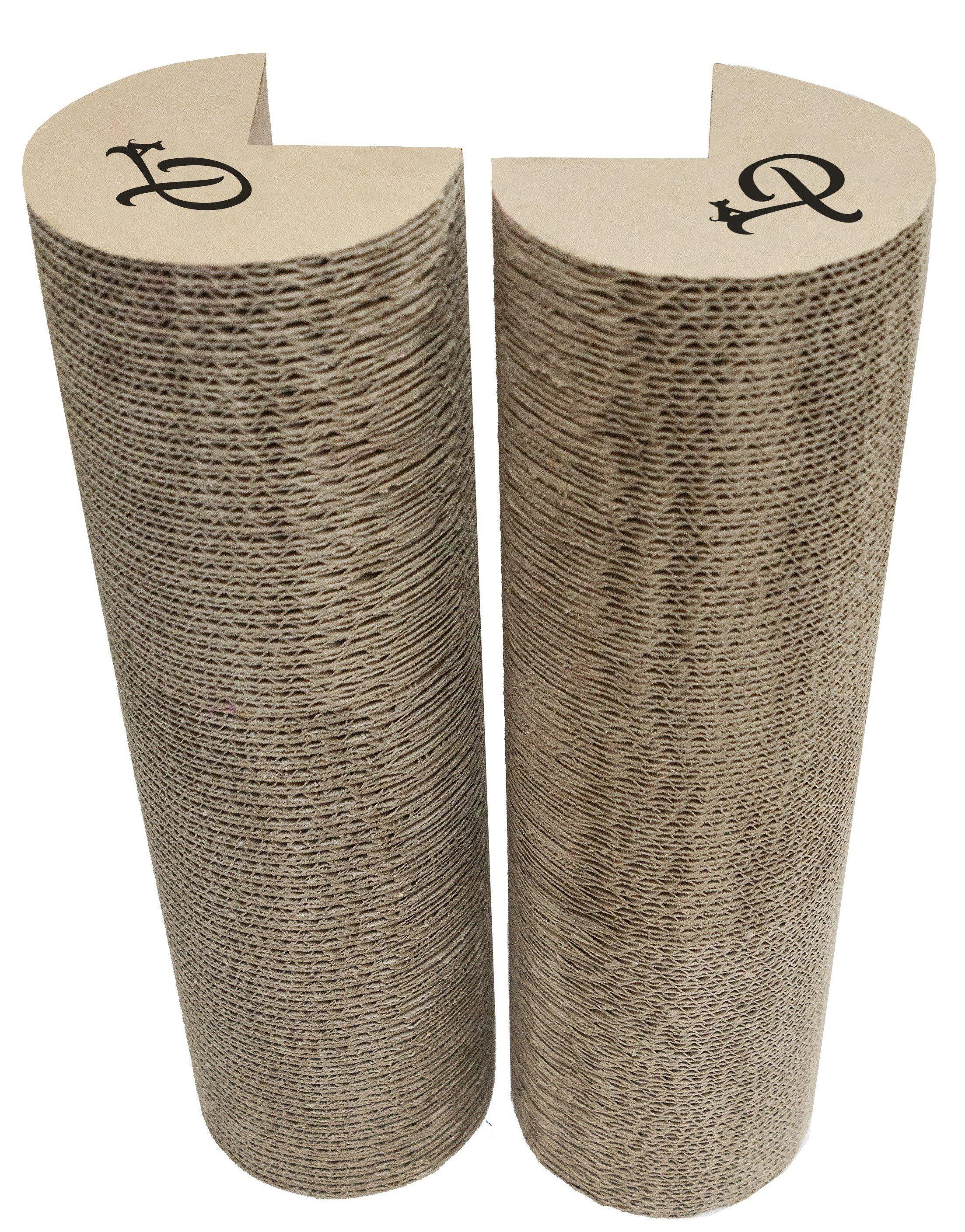 Petique Kitty Corner Cat Scratching Post (2 pieces)