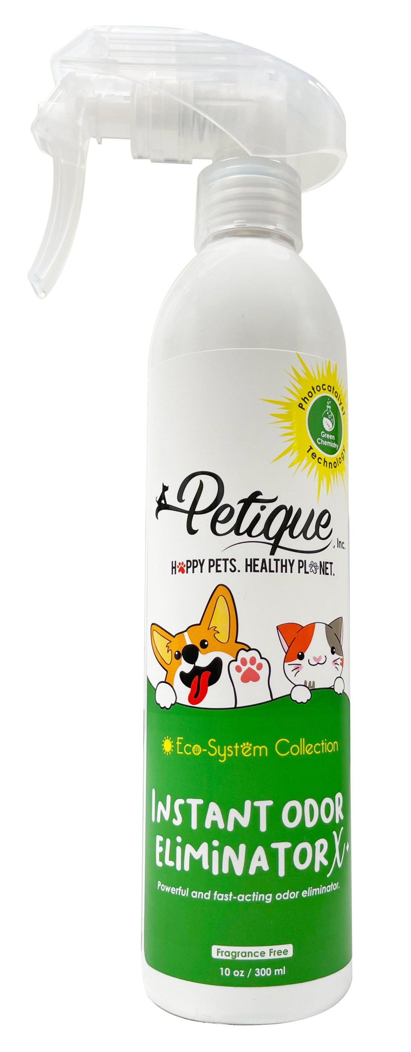 Petique Instant Odor Eliminator X+, Photocatalyst Technology 10 OZ