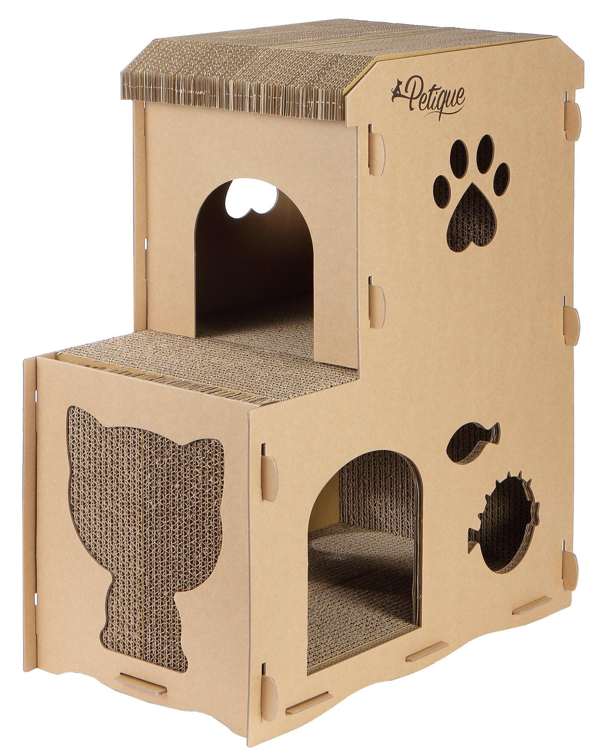 Petique Feline Meow House Cat House