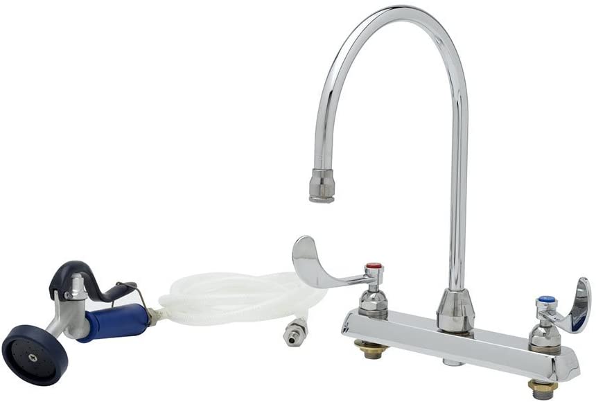 Deluxe Gooseneck Faucet 8″ Center
