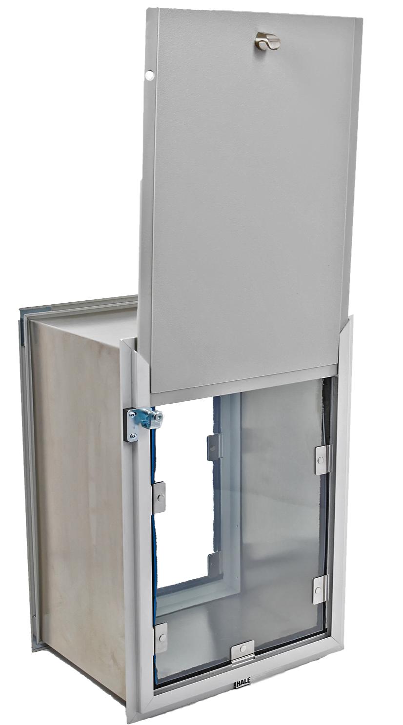 Hale Pet Door for Walls | Secure In Wall Mount Dog Door & Cat Door