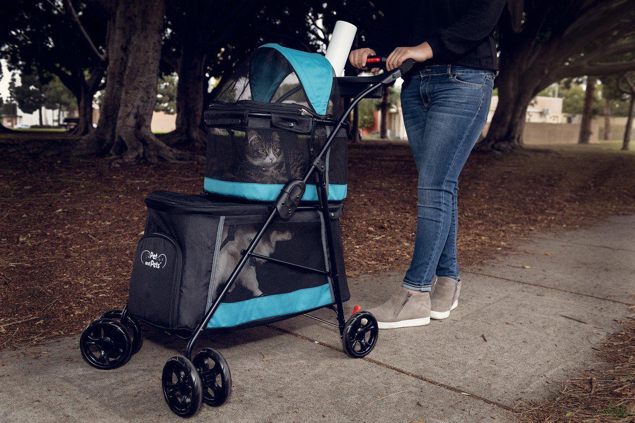 Pet and Pets Double Decker Pet Stroller