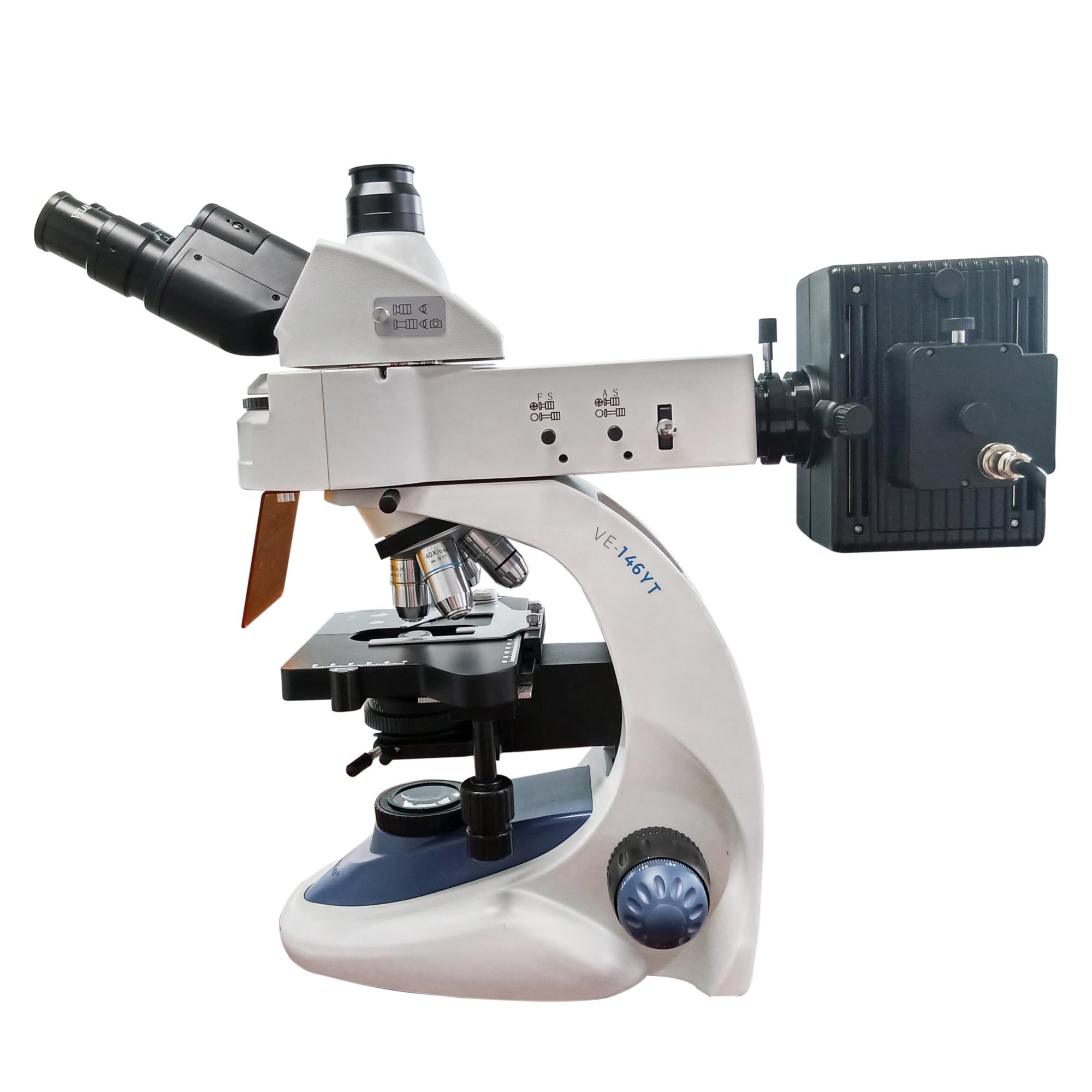 VELAB Trinocular Epifluorescence Microscope
