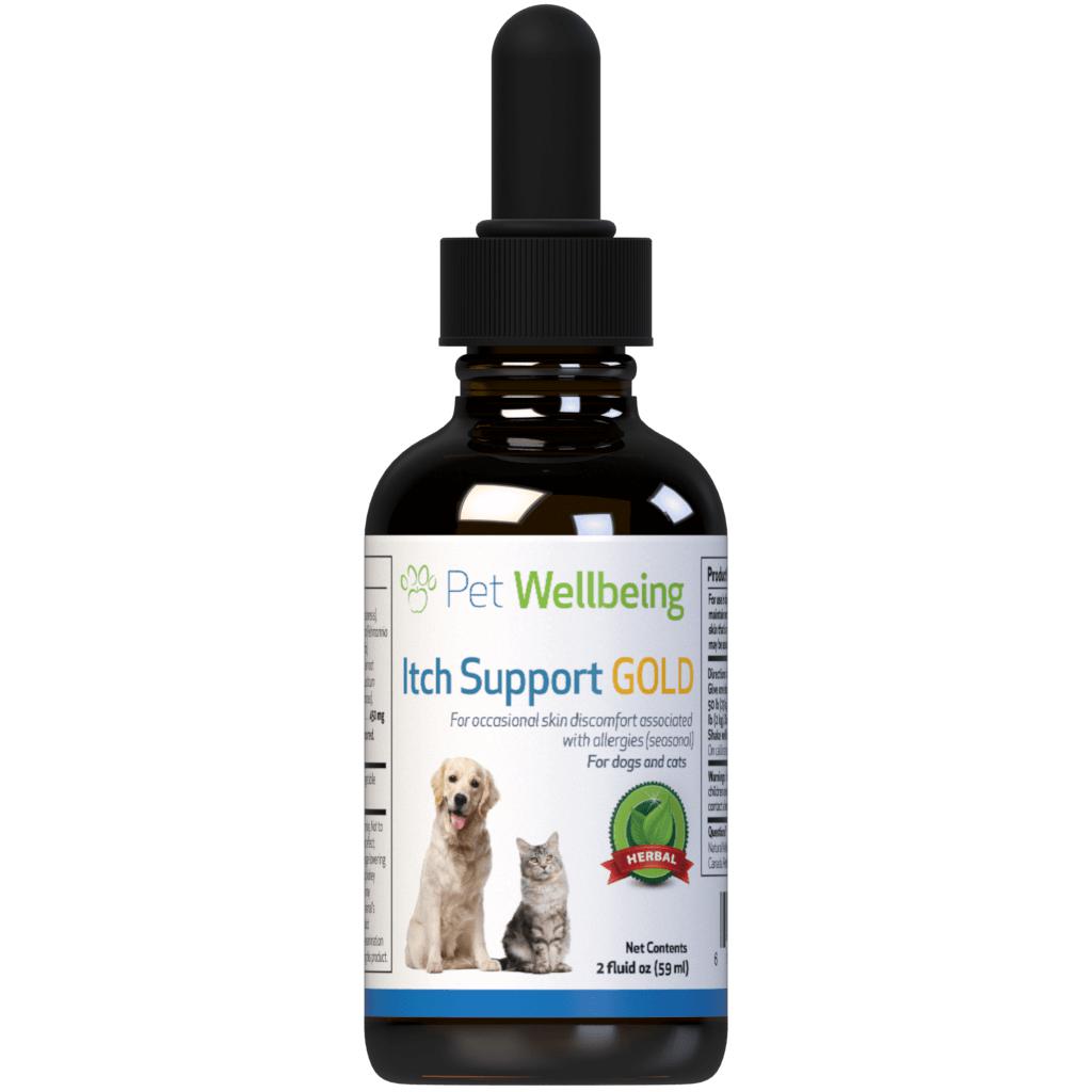 Pet Wellbeing Itch Support Gold for Cats