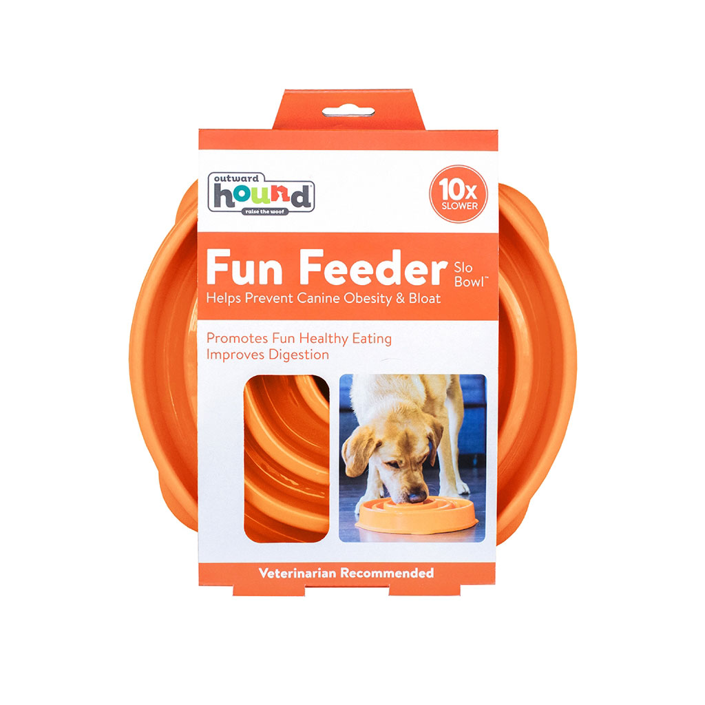 Outward Hound Fun Feeder Slo-Bowl Drop