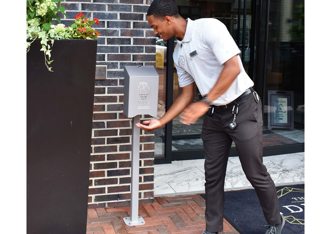 UltraSite Large Hand Sanitizer Station - Automatic Dispenser