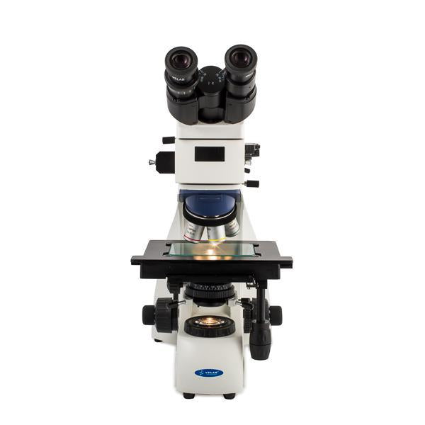VELAB Vertical Binocular Metallographic Microscope (Advanced)
