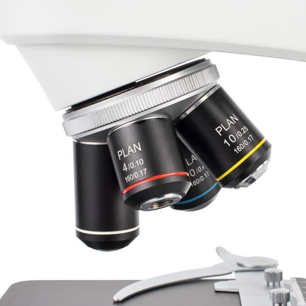 VELAB Biological Binocular Microscope w/ Plan Achromatic Objectives