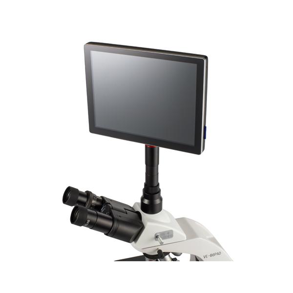 VELAB Trinocular Microscope with Integrated 9.7" Tablet