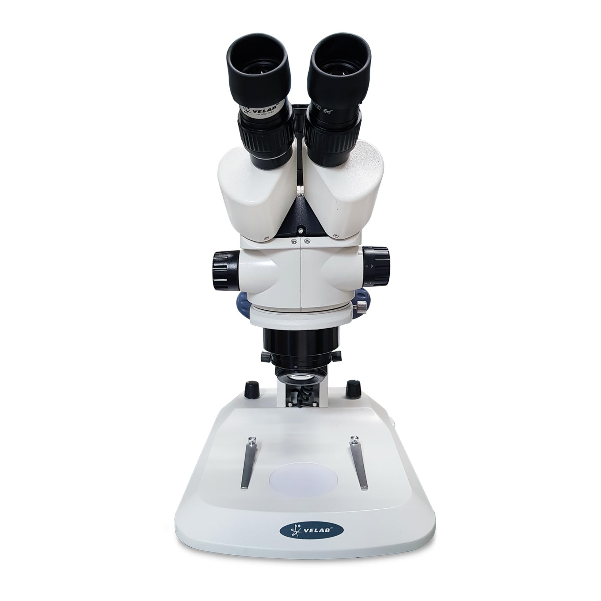 VELAB Trinocular Stereoscopic Microscope with Zoom (Intermediate)