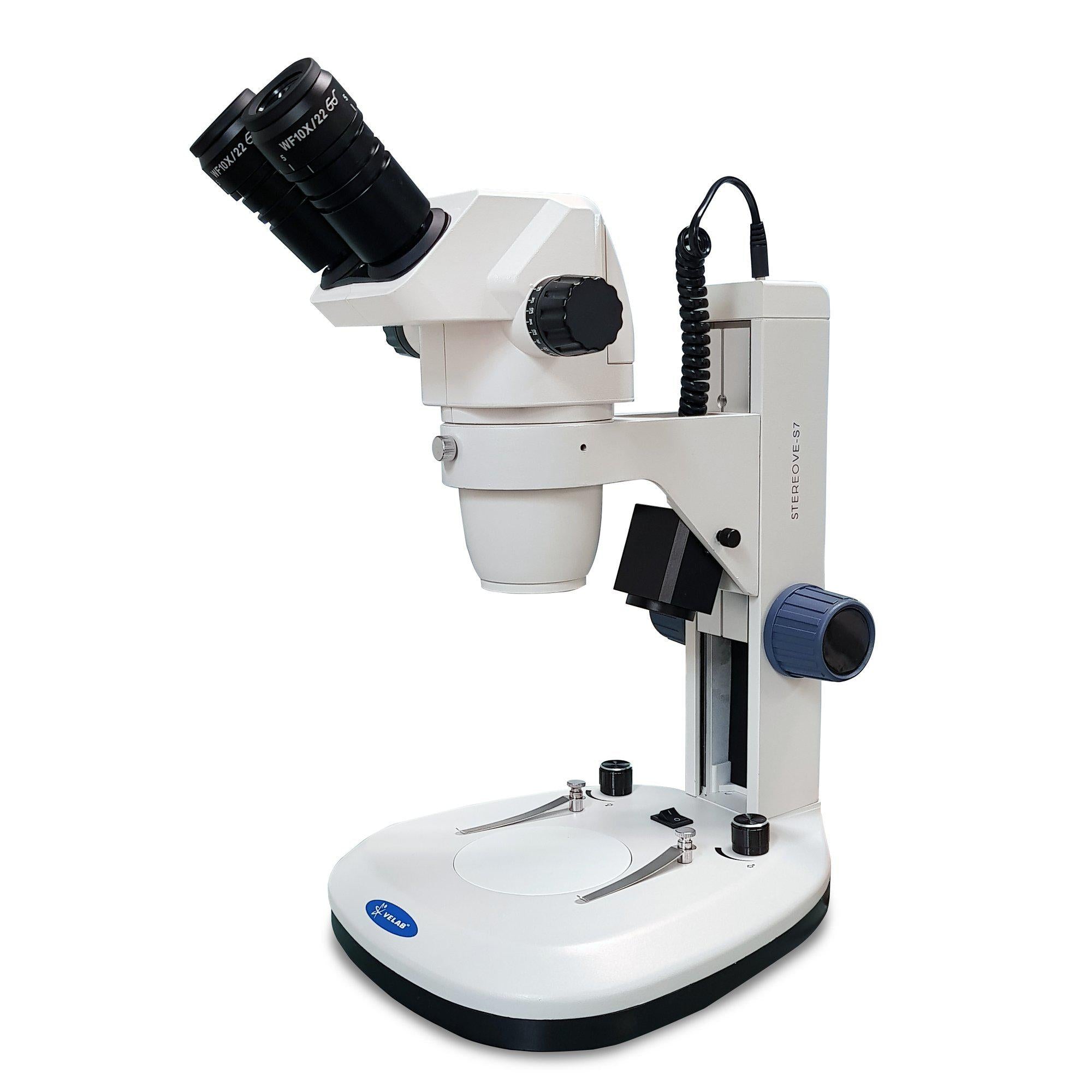 VELAB Binocular Stereoscopic Microscope w/ Zoom 0.65X- 5.5 X