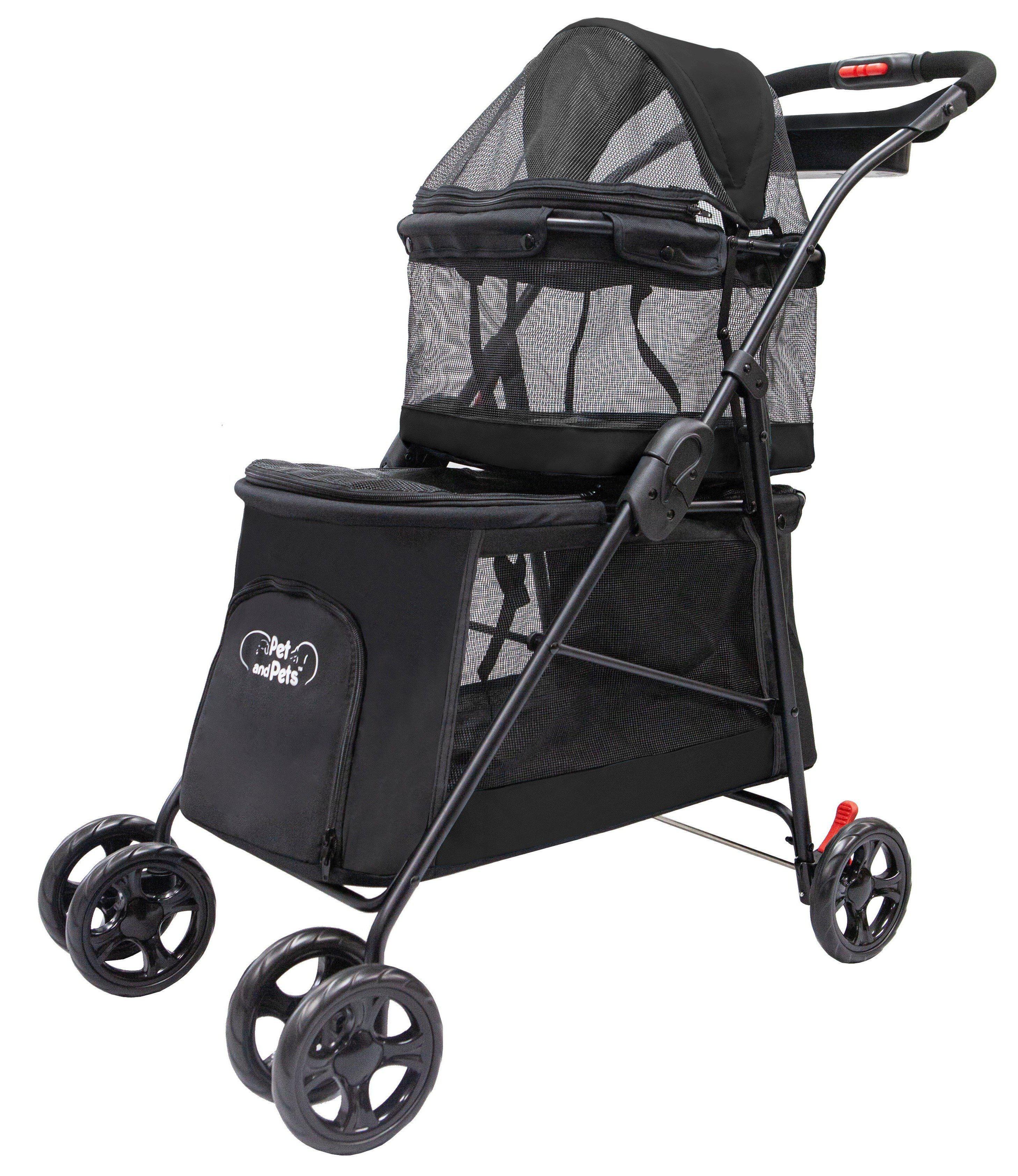 Pet and Pets Double Decker Pet Stroller