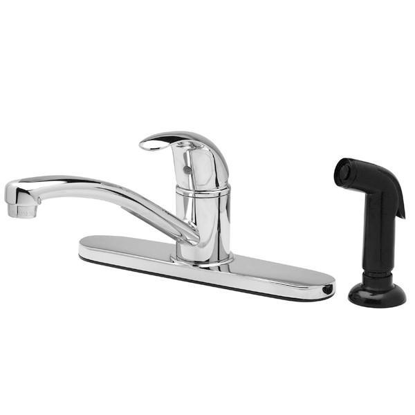 VetLine Stainless Steel Wet Table Faucet and Sprayer