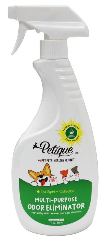 Petique Multi-Purpose Odor Eliminator, Photocatalyst Technology 15 OZ