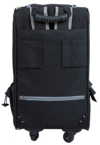 Petique 5-in-1 Pet Stroller (Complete Set with Pet Carrier and Stroller Frame)