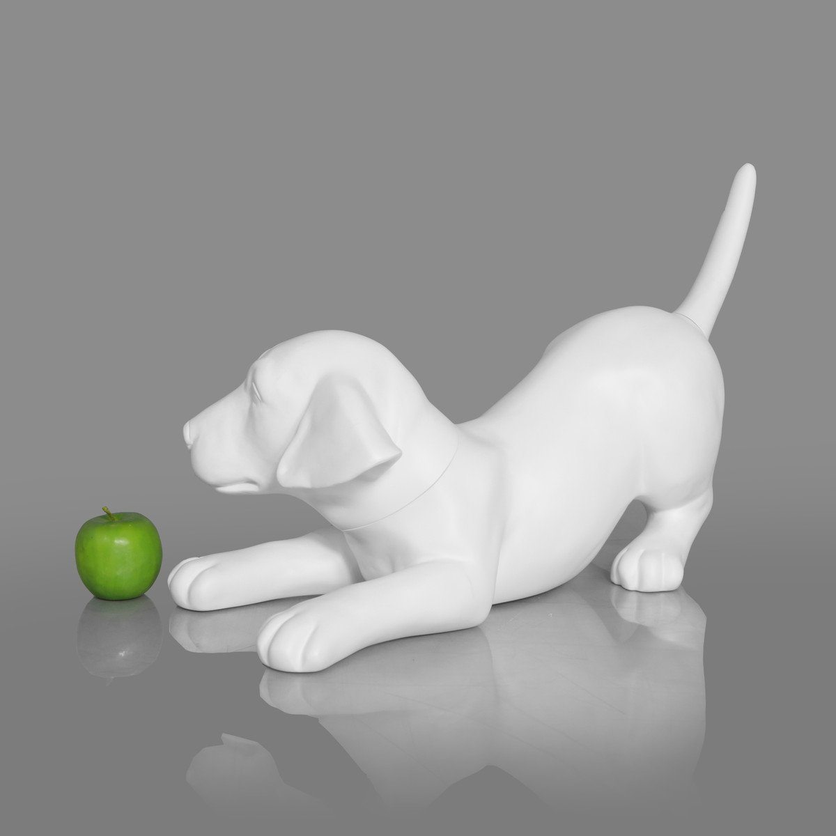 Blue-9 Dog Mannequin, Lab Puppy Playing - Louis