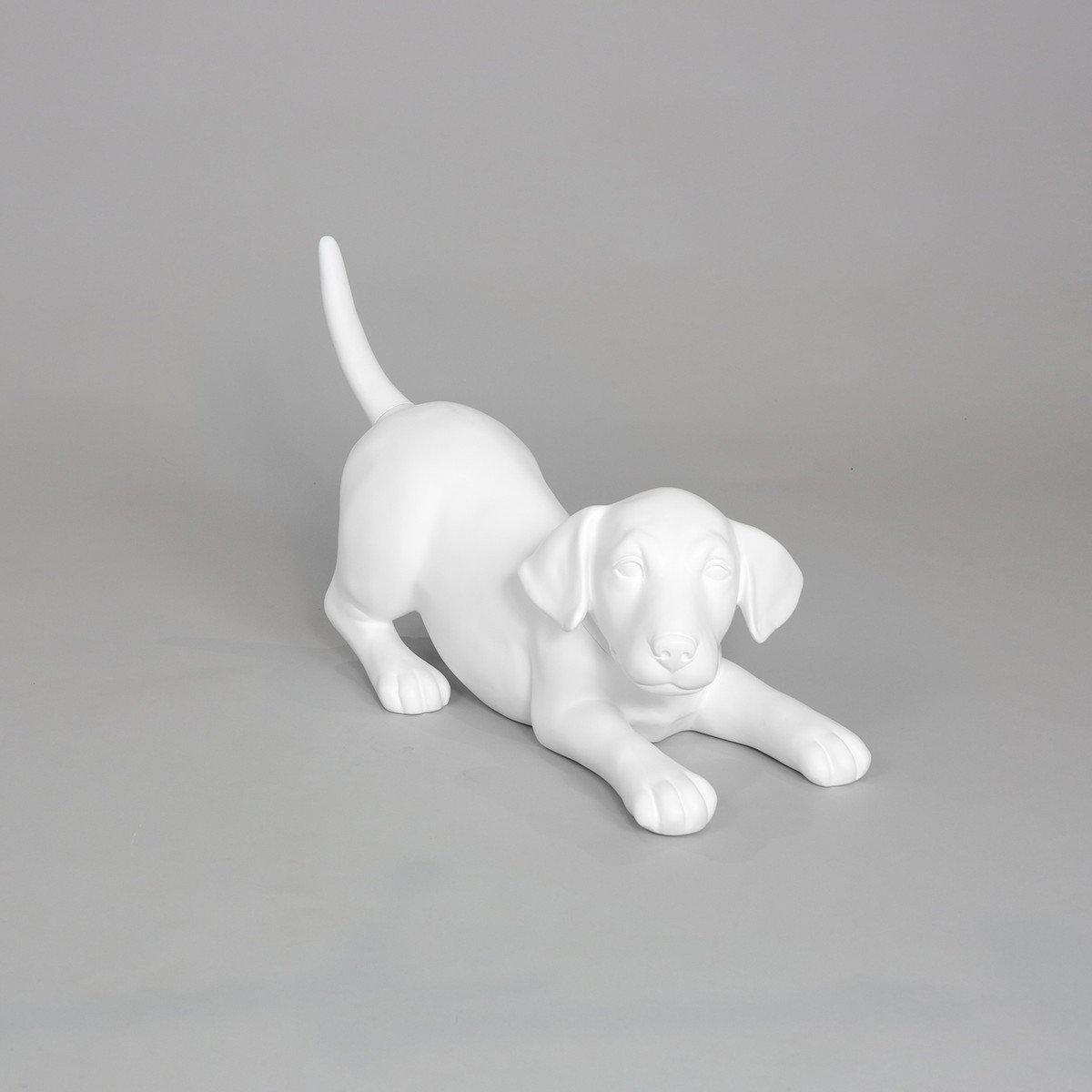 Blue-9 Dog Mannequin, Lab Puppy Playing - Louis