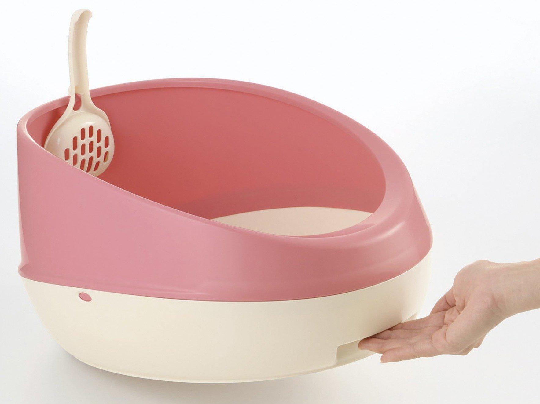 Richell PAW TRAX Rimmed Cat Litter Pan