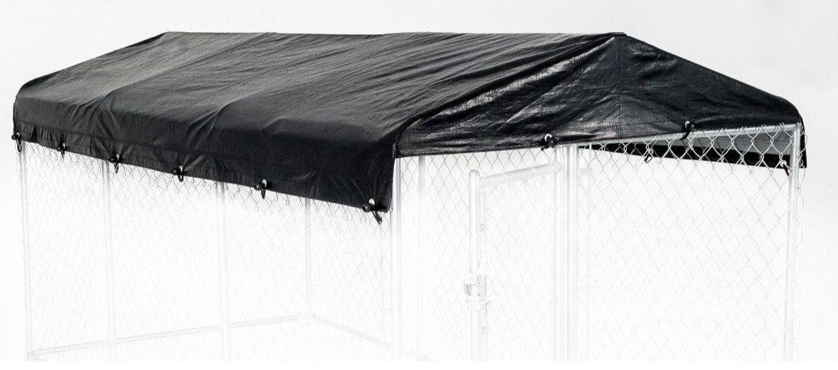 Lucky Dog WeatherGuard™ All Season Dog Run Cover & Roof - 5'W x 15'L