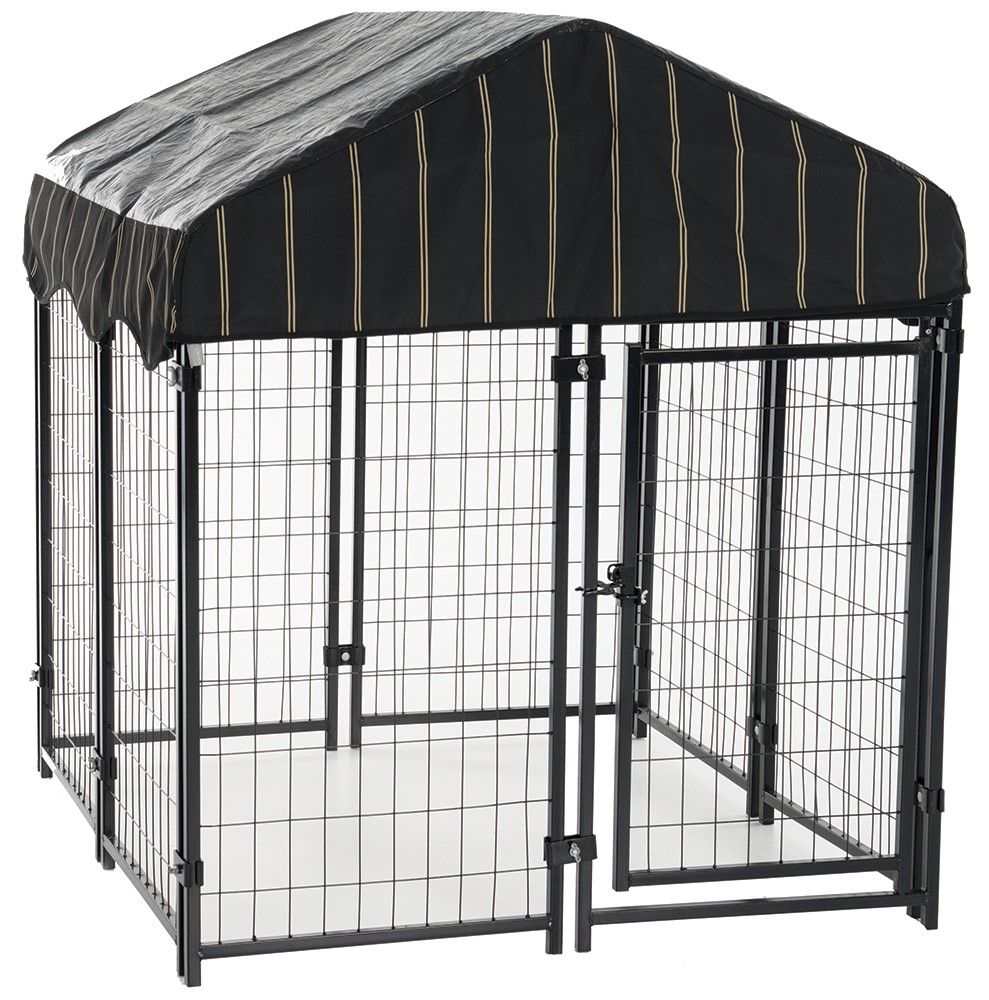 Lucky Dog Heavy Duty Steel - Dog Kennel Enclosure