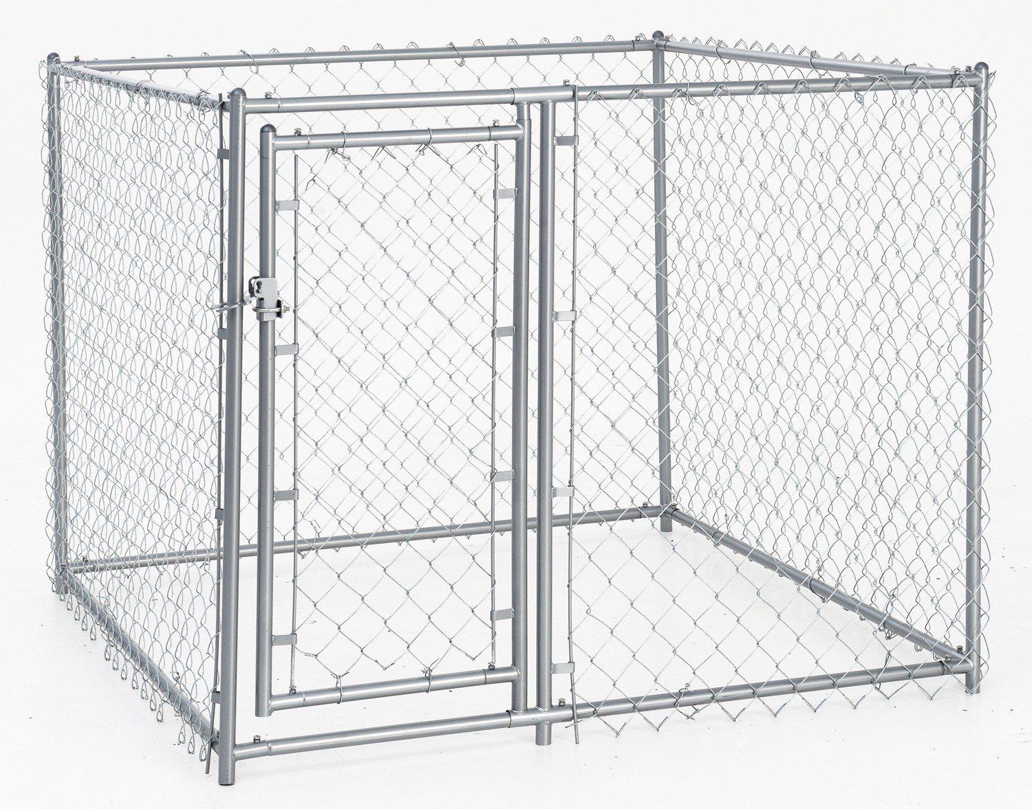 Lucky Dog Galvanized Chain Link Kennel