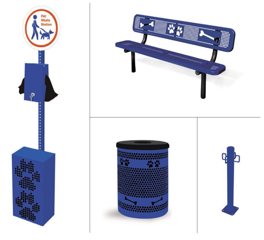 BarkPark by Ultrasite Dog Park Amenities Kit