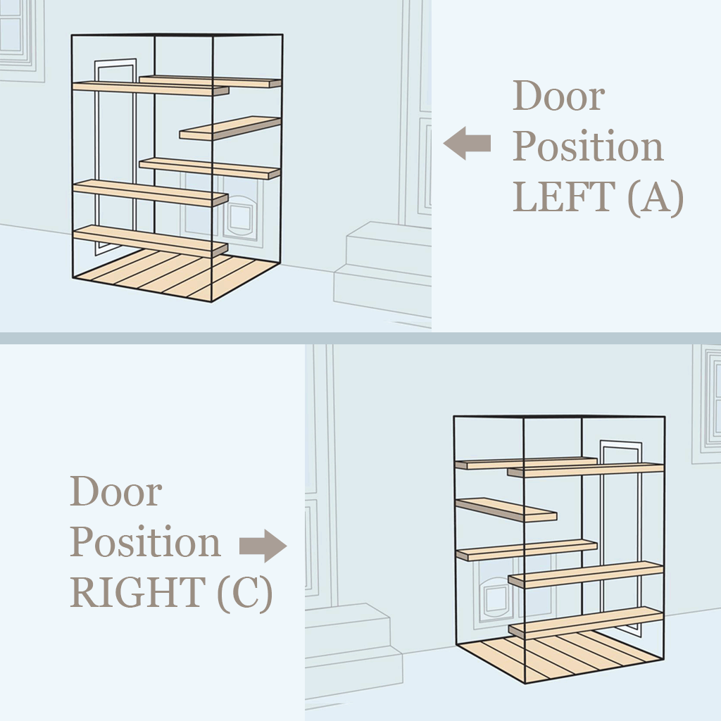 Habitat Haven Pre-Designed Catio Kits for Cats - A Room With A View Petit
