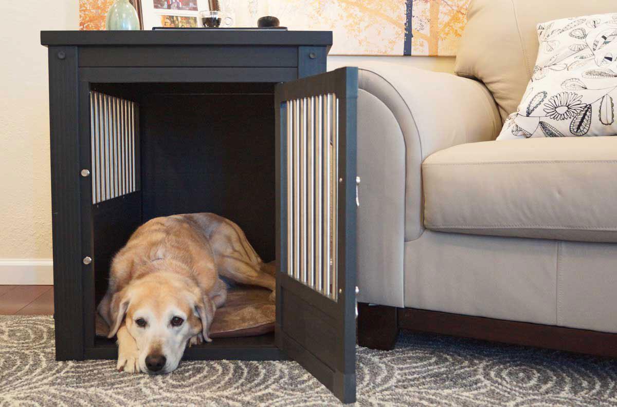 New Age Pet InnPlace Crate with Stainless Steel Spindles