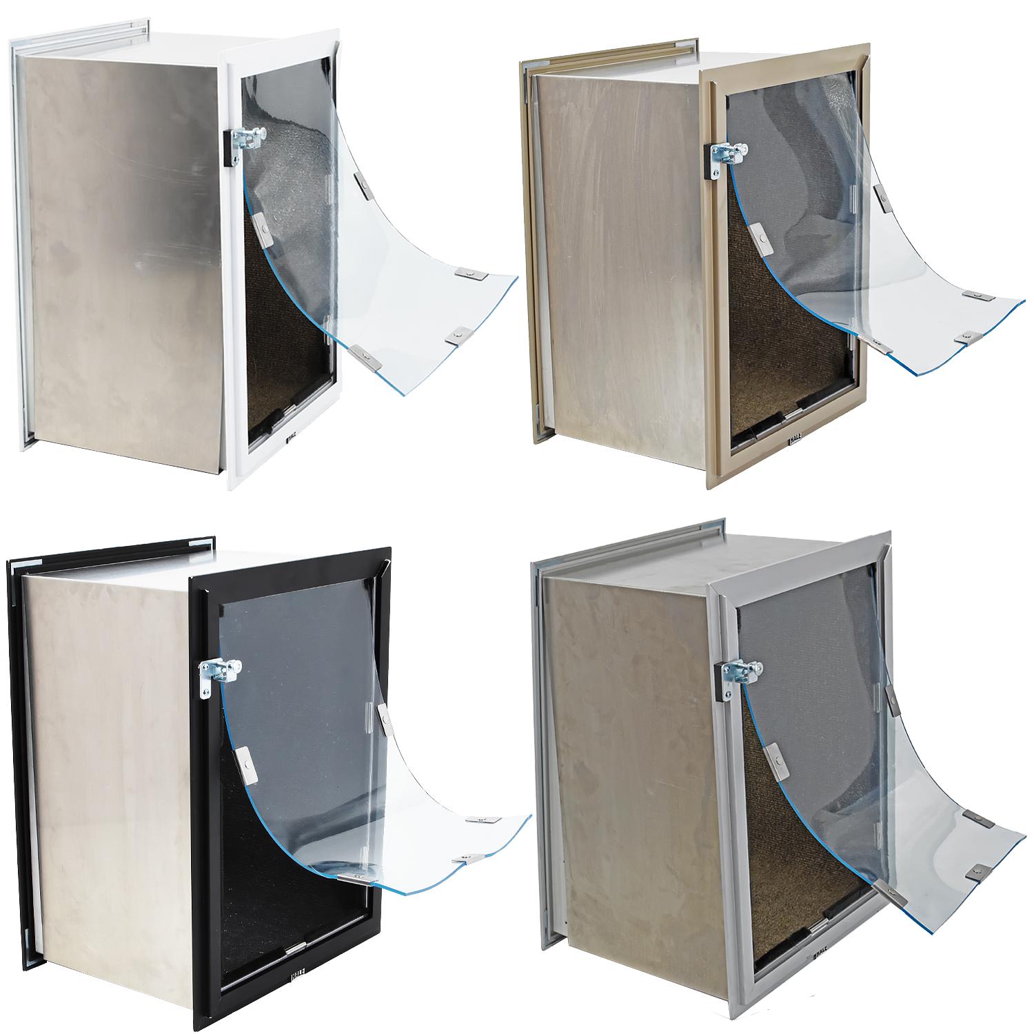 Hale Pet Door for Walls | Secure In Wall Mount Dog Door & Cat Door
