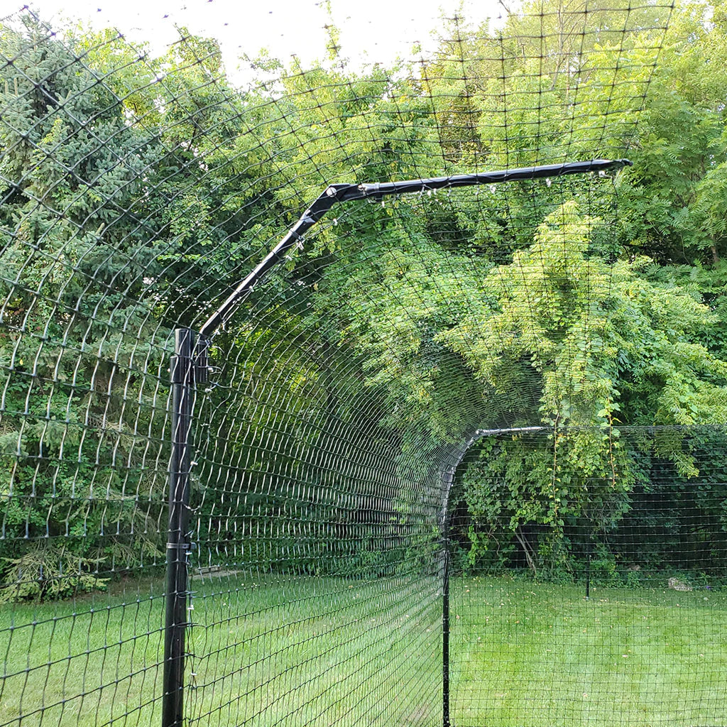 Purrfect Fence Free-Standing Cat Fence Enclosure System - 100 ft