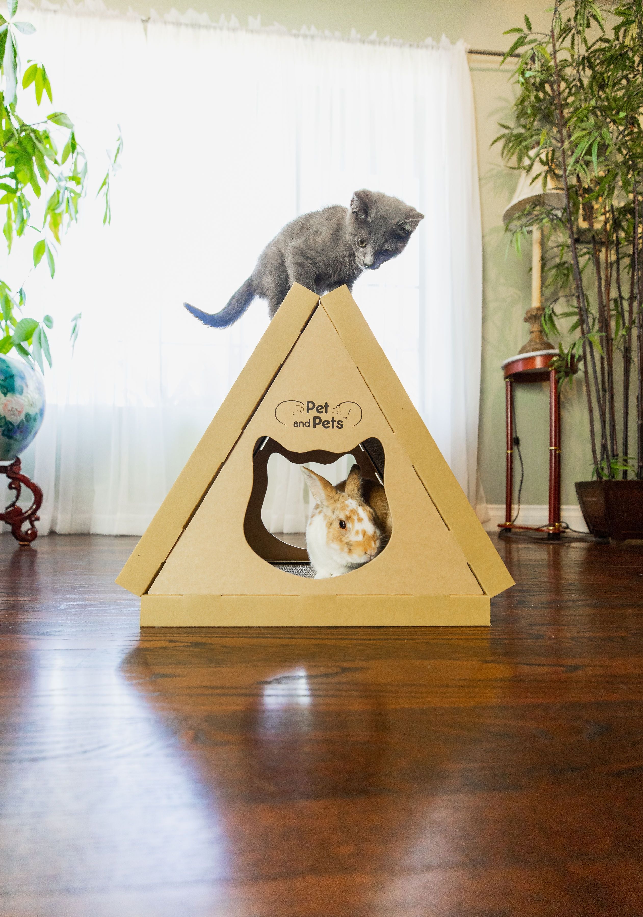 Pet and Pets Tippy Peak Eco Pet House