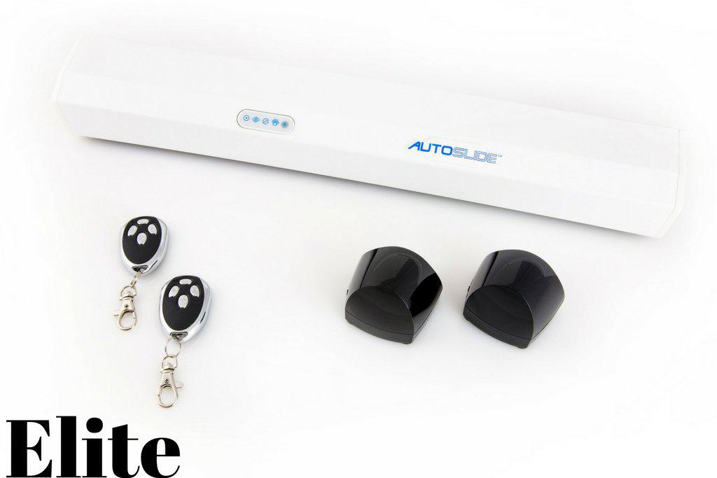 AutoSlide Automatic Sliding Patio Door System - Electronic Motion Sensor Activated Pet Door Kit