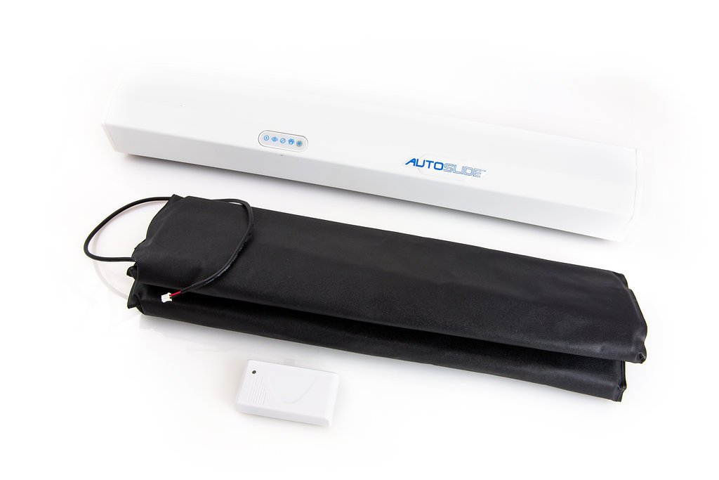 AutoSlide Automatic Sliding Patio Door System - Pressure Activated Electronic Doormat Pet Door Kit