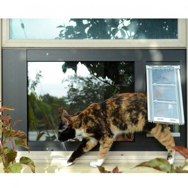 Endura Flap® by Patio Pacific - Thermo Sash 3e - Sash Window Cat & Dog Door