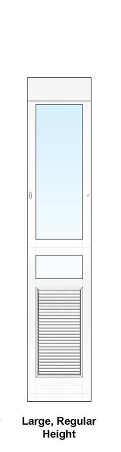 High Tech Pet Armor Flex Low-E Patio Pet Doors - Regular Height