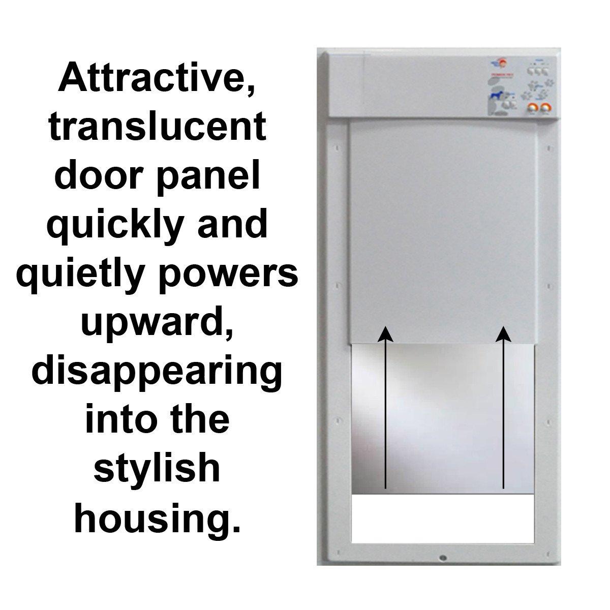 High Tech Pet Doors Automatic / Electronic Cat & Dog Door for Walls & Doors