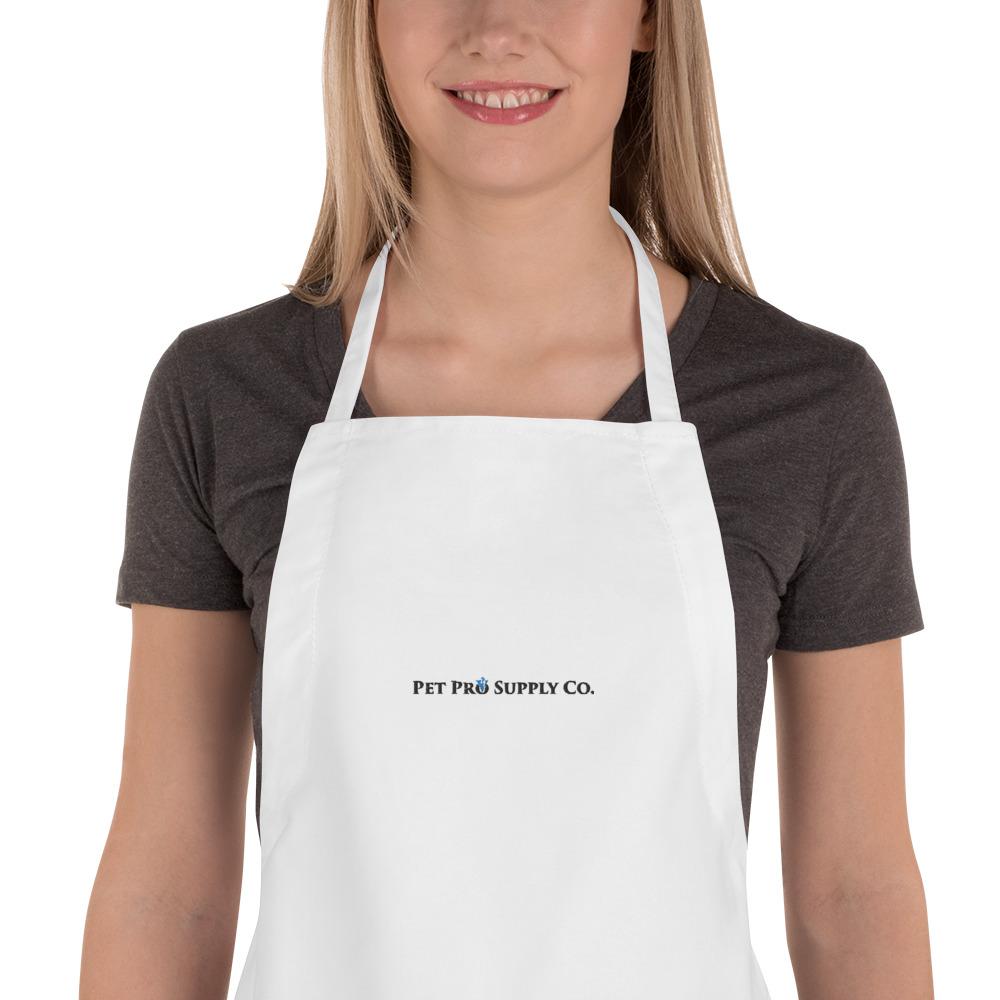 Pet Pro Supply Co. Embroidered Apron - Black Logo