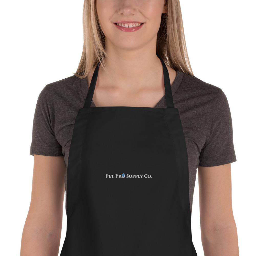 Pet Pro Supply Co. Embroidered Apron - White Logo