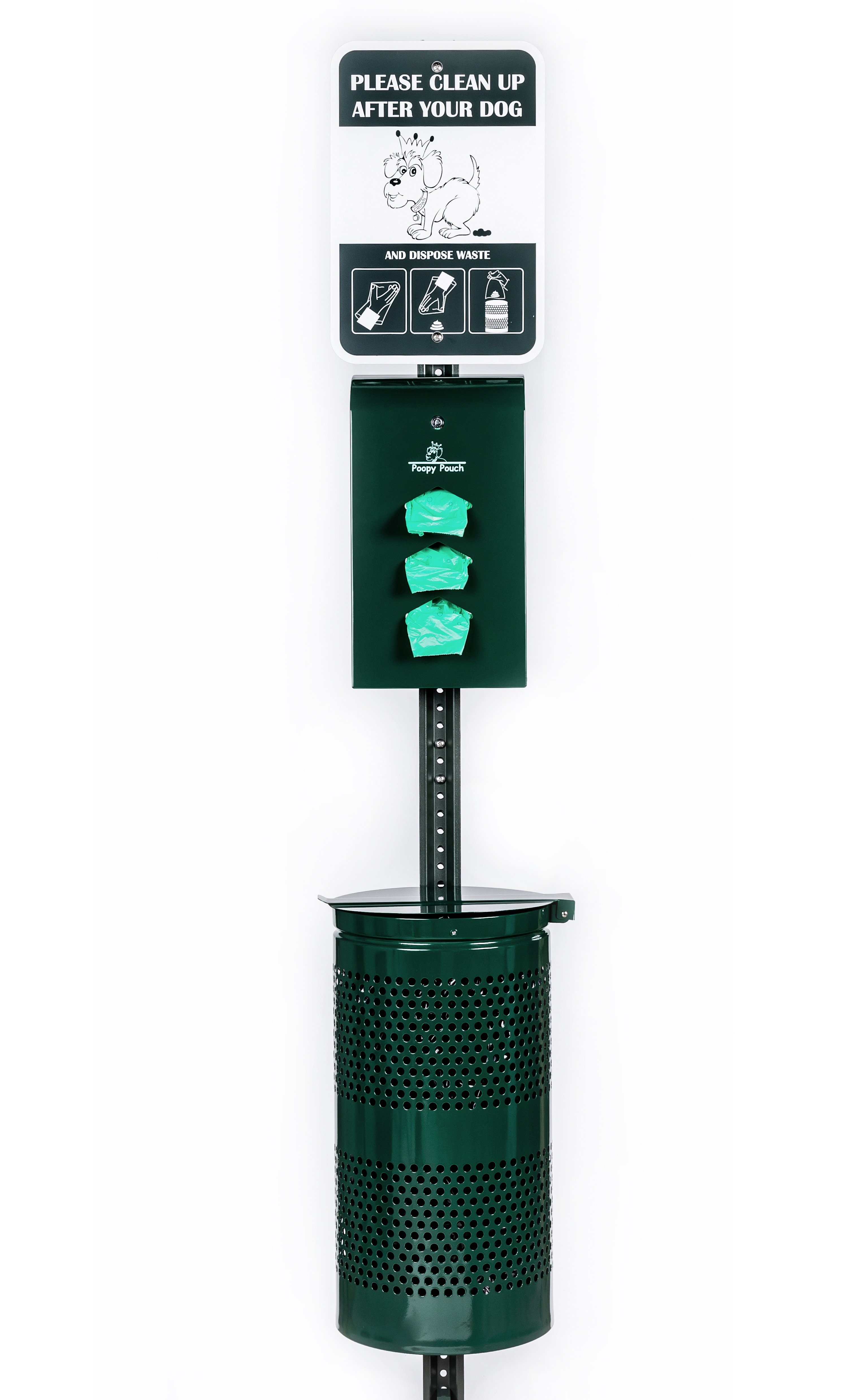 Poopy Pouch Monarch Pet Waste Station