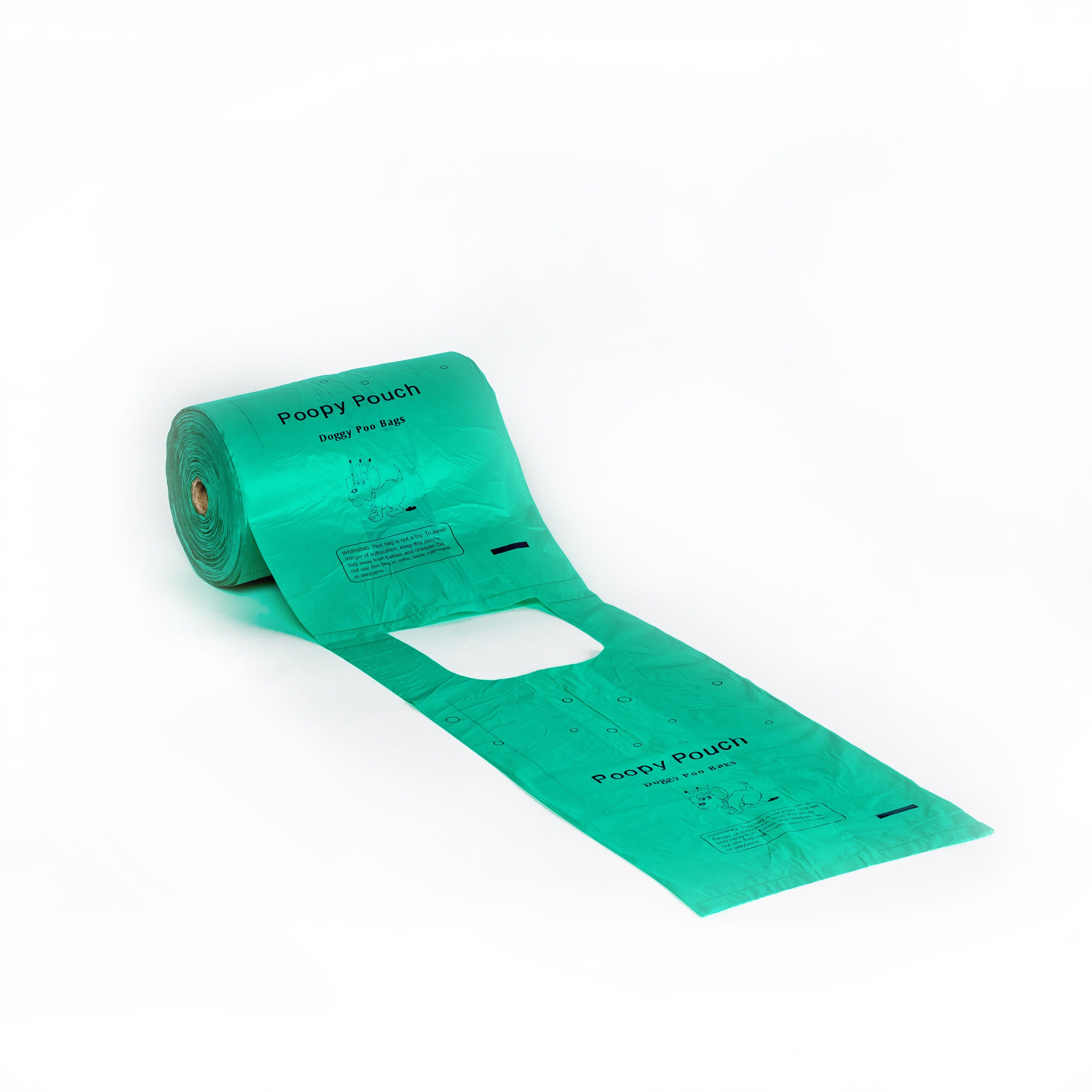 Poopy Pouch Tie-Handle Pet Waste Bags